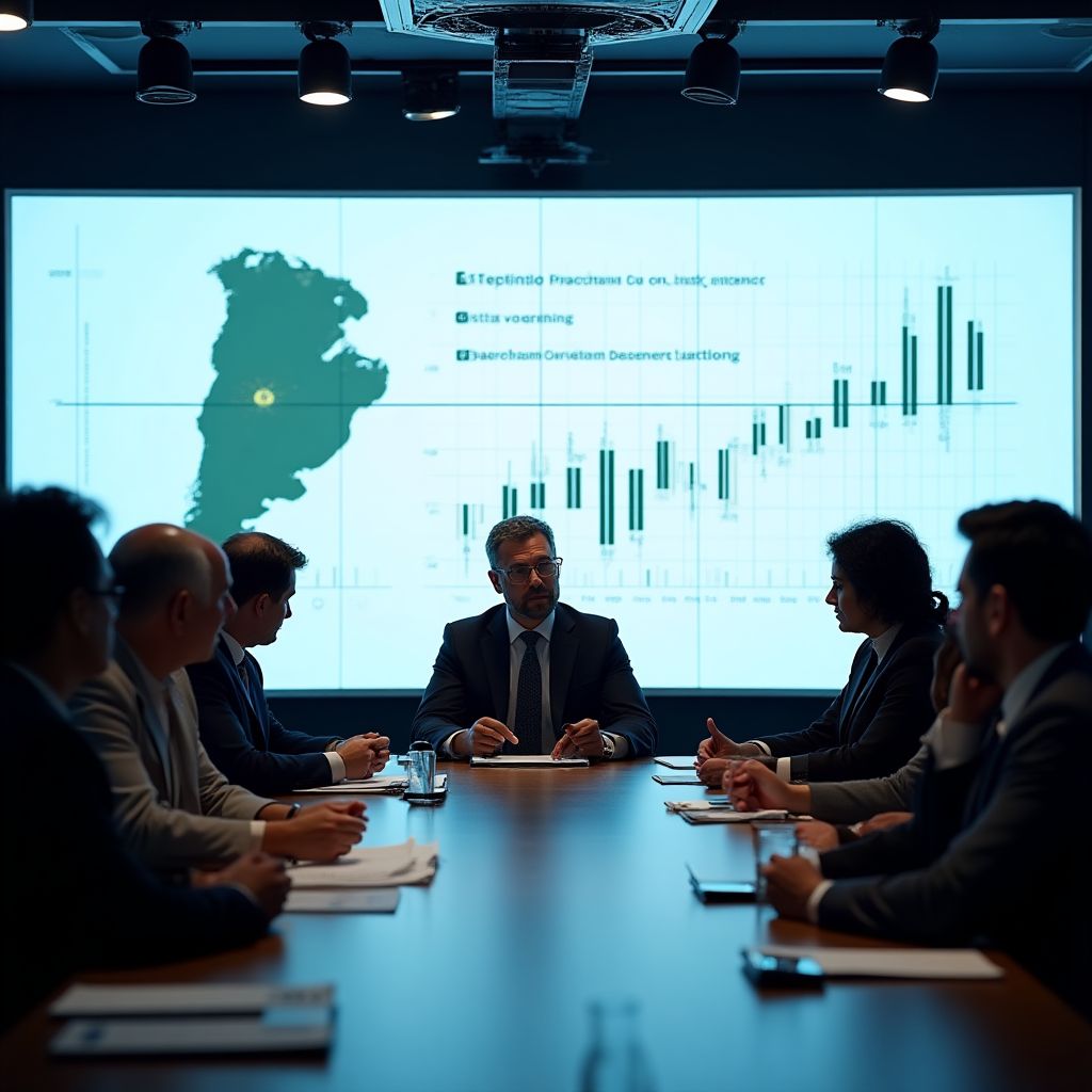 Equipo de EconoAR en reunión estratégica